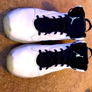 Nike Jordan Lift Off White basketball shoes.